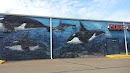Orca Mural At Lincoln City Outlets