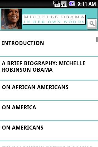 Michelle Obama: Her Own Words