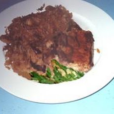 Pork Chops and Sauerkraut