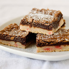 Peppermint Brownie Bars