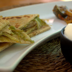 Radish & asparagus Paratha