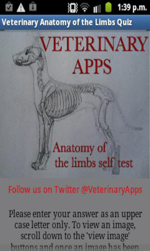 Vet Anatomy Of The Limbs Quiz