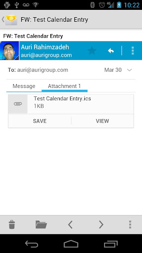 ICS vCalendar iCal Importer