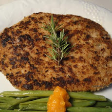 Rosemary & Garlic Coated Pork Cube Steaks