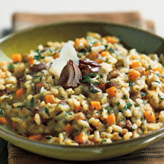 Chestnut Risotto with Butternut Squash