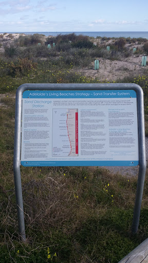 Adelaide's Living Beaches Strategy Info Sign