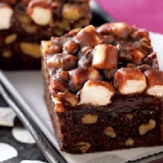 Halloween Rocky Road Brownies