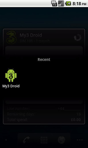 【免費工具App】My3 Droid (Three Usage Check)-APP點子