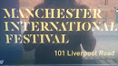 Manchester International Festival Sign