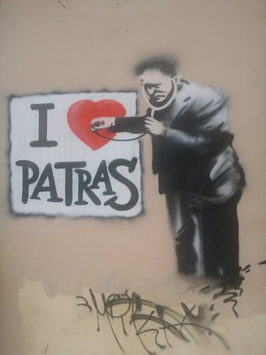 I Love Patras Graffiti 