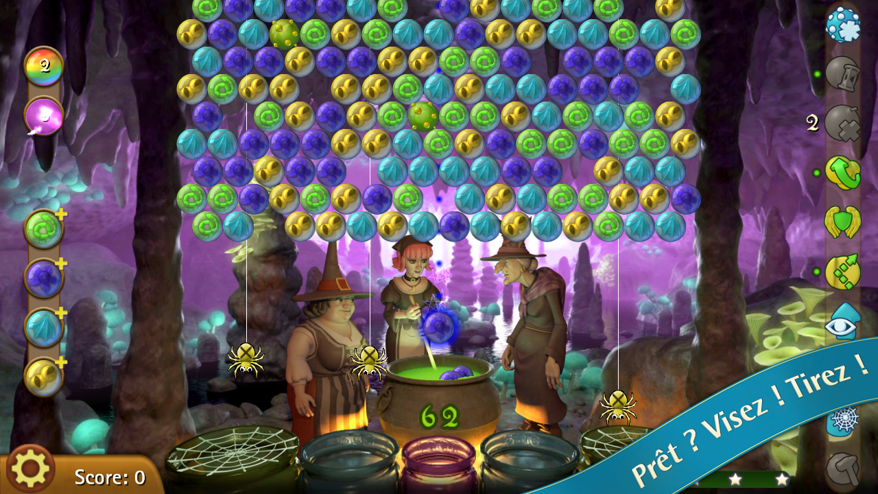 Android application Bubble Witch Saga screenshort