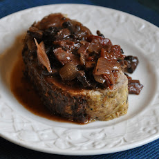 Meatloaf with Mushroom Ragù