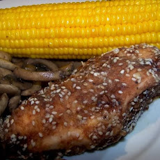 Oven Fried Sesame Chicken