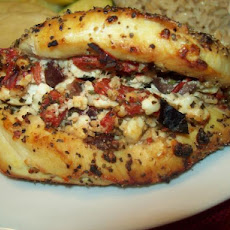 Mediterranean Stuffed Chicken Breasts