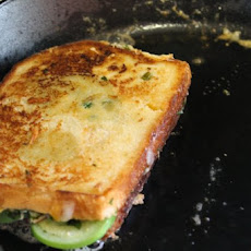 Building A Better Grilled Cheese: Smoky Jalapeño Grilled Cheese with Tomatillos