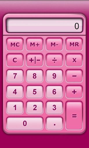 CoolCalc-Pink CircuitBoard