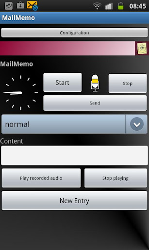 VoiceMemo2Mail