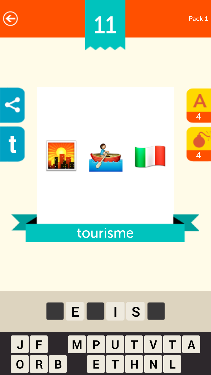 Android application Emoji Quiz ~ Free Trivia Game screenshort