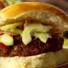 Minted Lamb Burgers