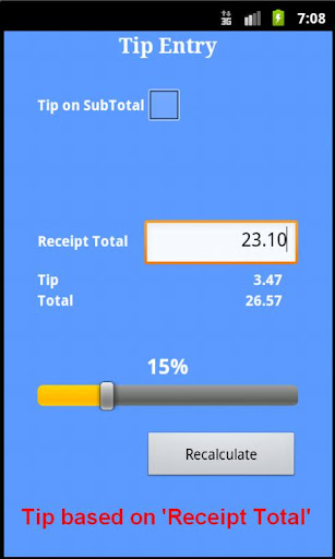 Superior Tip Calculator - Free