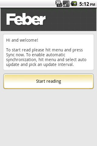 Feber RSS Reader