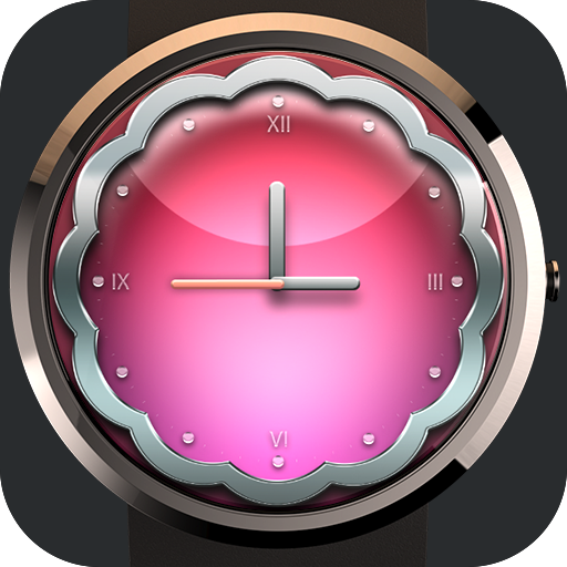 Pink Watch Face for Girls