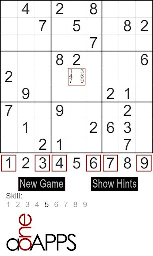 a1Apps SUDOKU