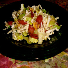 Napa Slaw with Poached Grapes