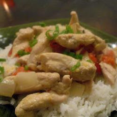 Thai Chicken Curry in Coconut Milk