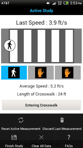 Pedestrian Speed Study