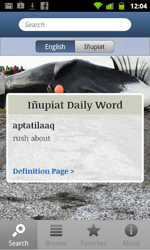Iñupiat Word Finder