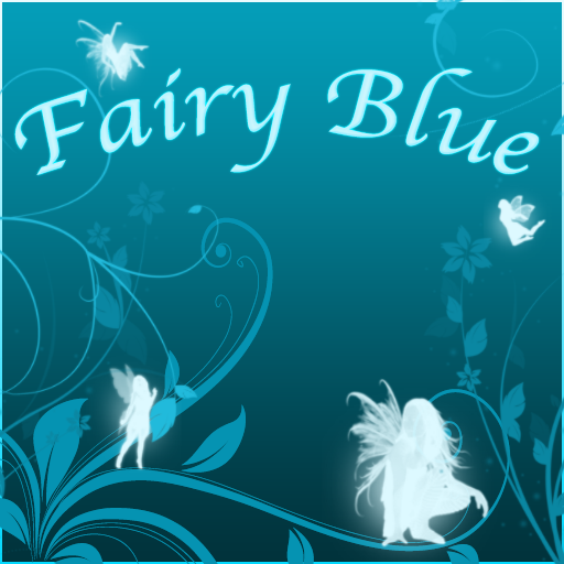 Fairy Blue Go Launcher Ex LOGO-APP點子