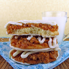 Homemade White Chocolate Samoa Girl Scout Cookies