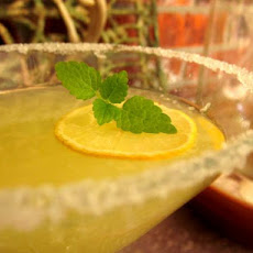 Meyer Lemon Drop Martini