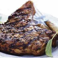 Beer-Brined Grilled Pork Chops