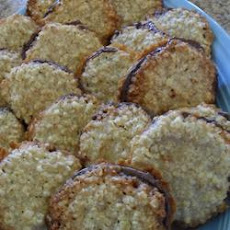 Milk Chocolate Florentine Cookies