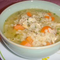 Scarborough Fair Chicken Barley Soup