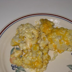 Easy Cheesy Cauliflower