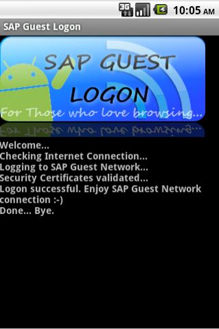 SAP Guest Logon