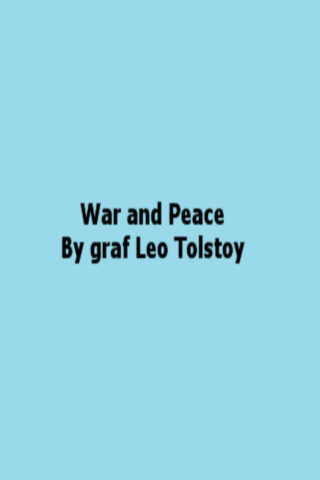 War and Peace