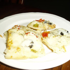 Homemade White Pizza