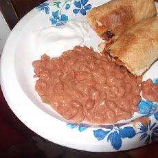 Simple Homemade Refried Beans