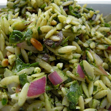 Spinach and Orzo Salad