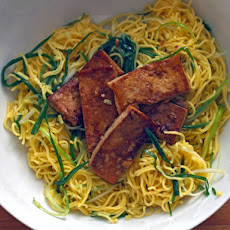 Momofuku's Ginger-Scallion Noodles with Tofu