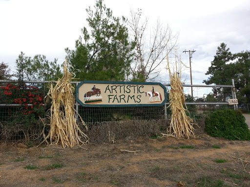 Artistic Farms Entrance Sign