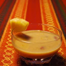 Spiced Fruit and Cream Soup