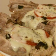 Amazing 'Pizza' Pork Chops