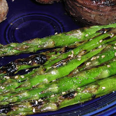 Fiery Grilled Asparagus