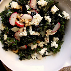 Kale Cherry and Cashew Salad