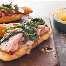 Italian Grilled Pork Sandwiches Recipe